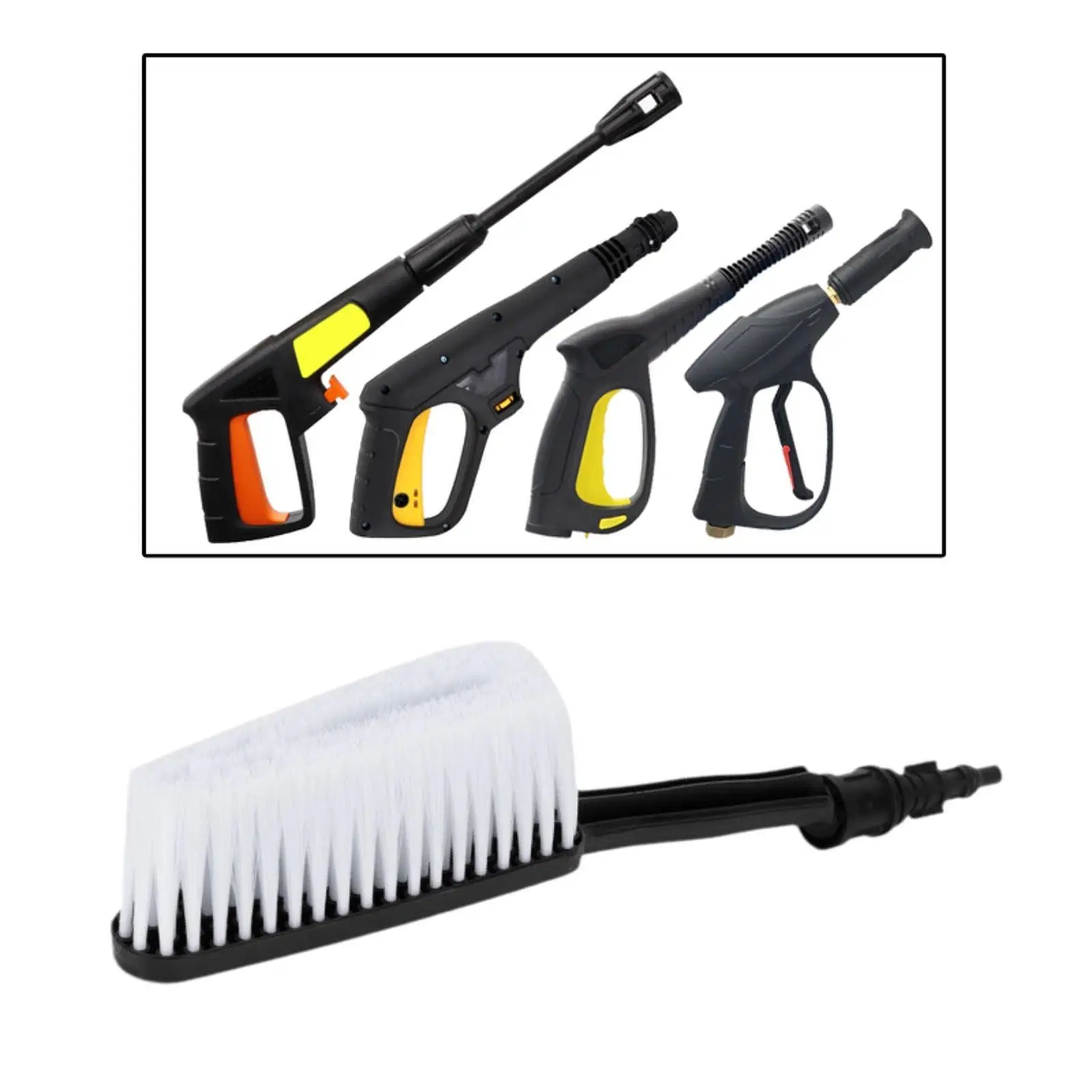 High Pressure Washer Brush Practical Multiuse for Furniture Window Car