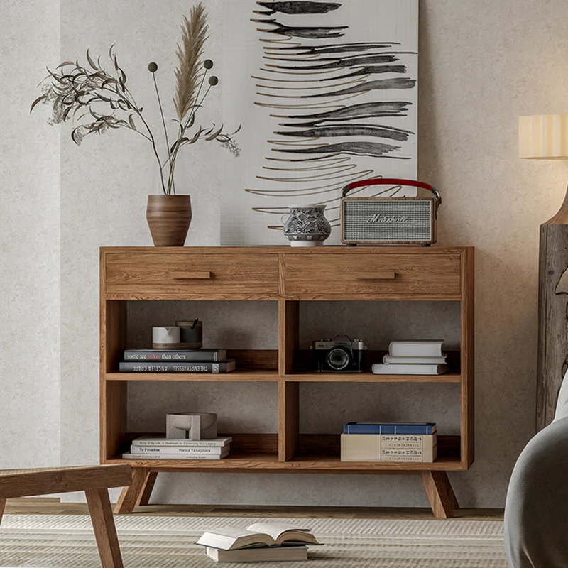 

Nordic Vintage Console Tables Entryway With Drawers Elegant Minimalist Console Table Classic Against The Wall Mesa Furniture