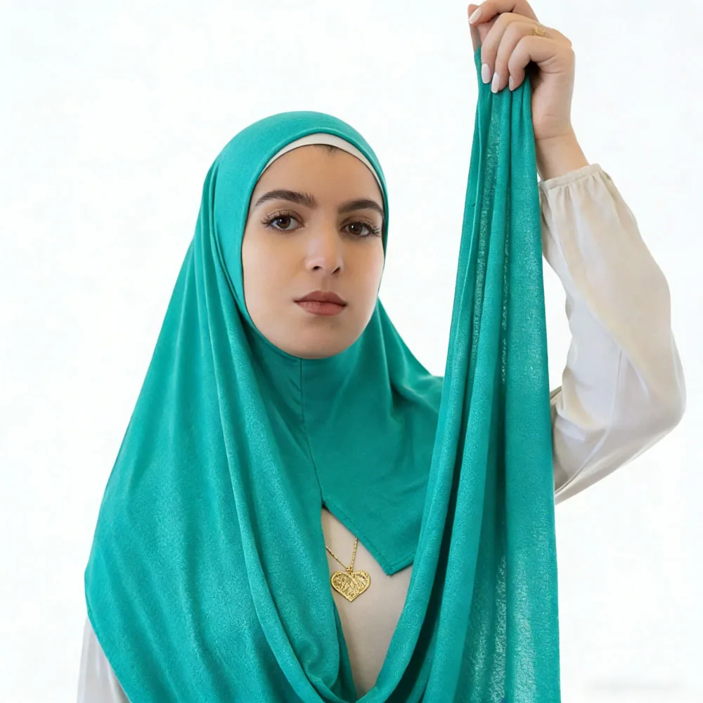 Lenço Instantâneo de Moda, Hijab Muçulmano para Mulheres, Envoltório de Cabeça, Xales Islâmicos, Turbantes, Bandanas, Burcas, Estolas Islâmicas 170X80CM