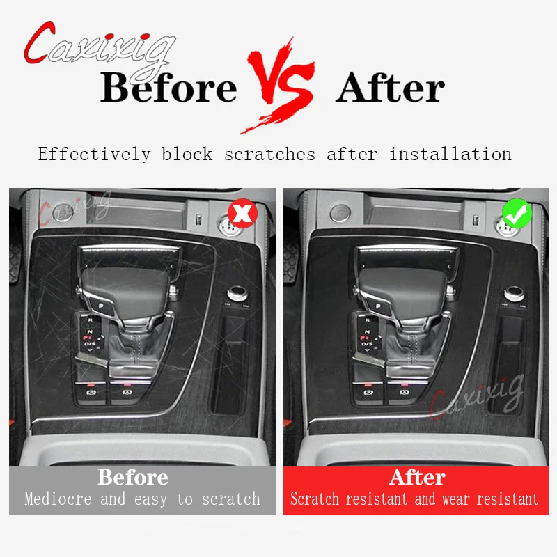 For Mercedes Benz EQE 2023 Center console shift screen TPU protective film Scratch proof film Auto interior Sticker Accessories