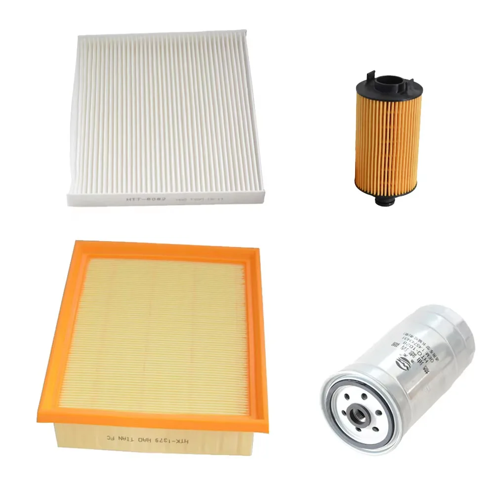 

3-4pcs Filter Set For SAIC MAXUS G10 Plus 1.9TDI-Diesel 2017-2020 MPV Accessories A/C Cabin Engine Air Fuel Oil Filter Kit
