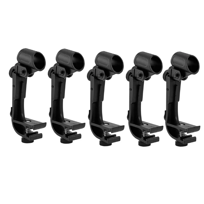 6 Pcs Clip per microfono Clip per tamburo Clip per microfono antiurto supporto per microfono accessori per strumenti musicali antiurto