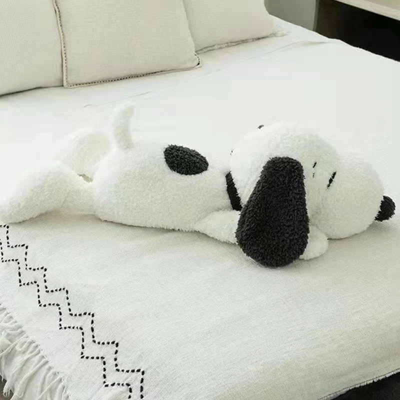 

Японская подушка Snoopy, плюшевые игрушки, мягкие и пушистые куклы, большие плюшевые игрушки Snoopy, милые собаки, детские подарочные подушки