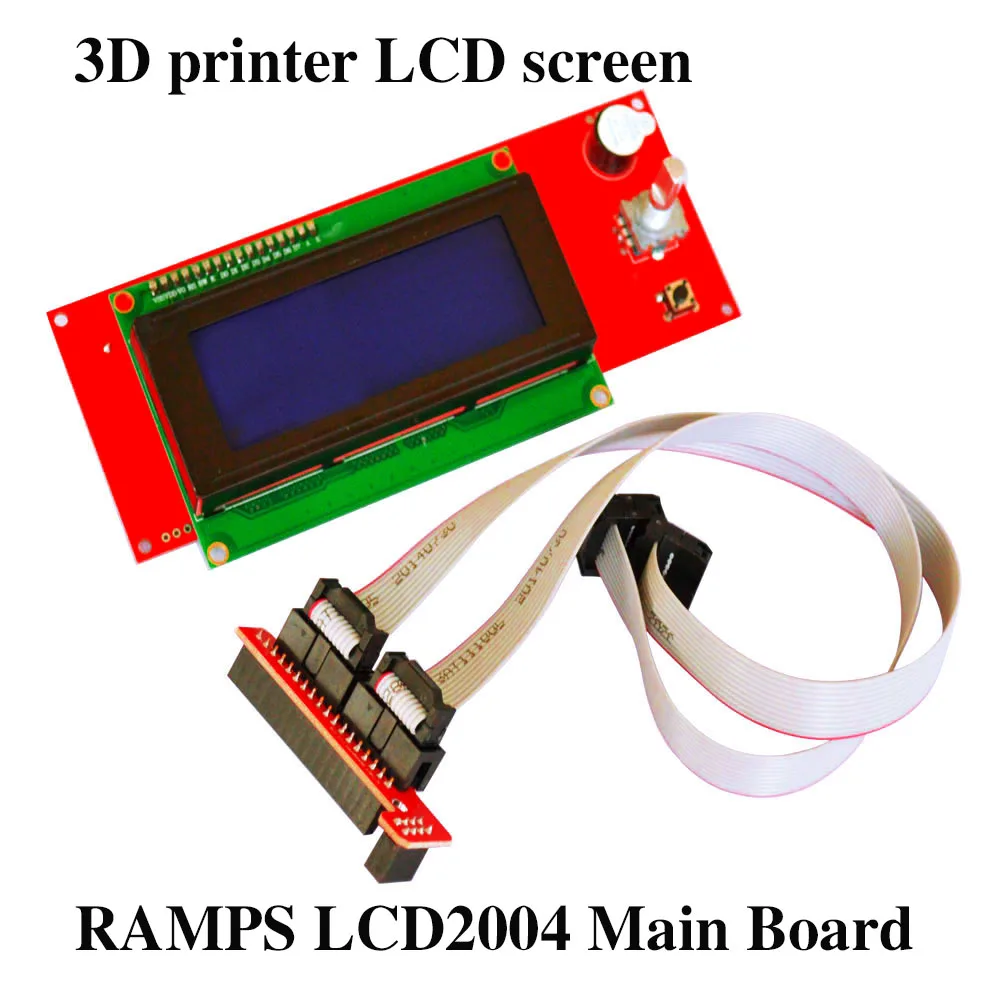 3D Printer Reprap Smart Controller 2004LCD Screen (Including Rotating Cap)