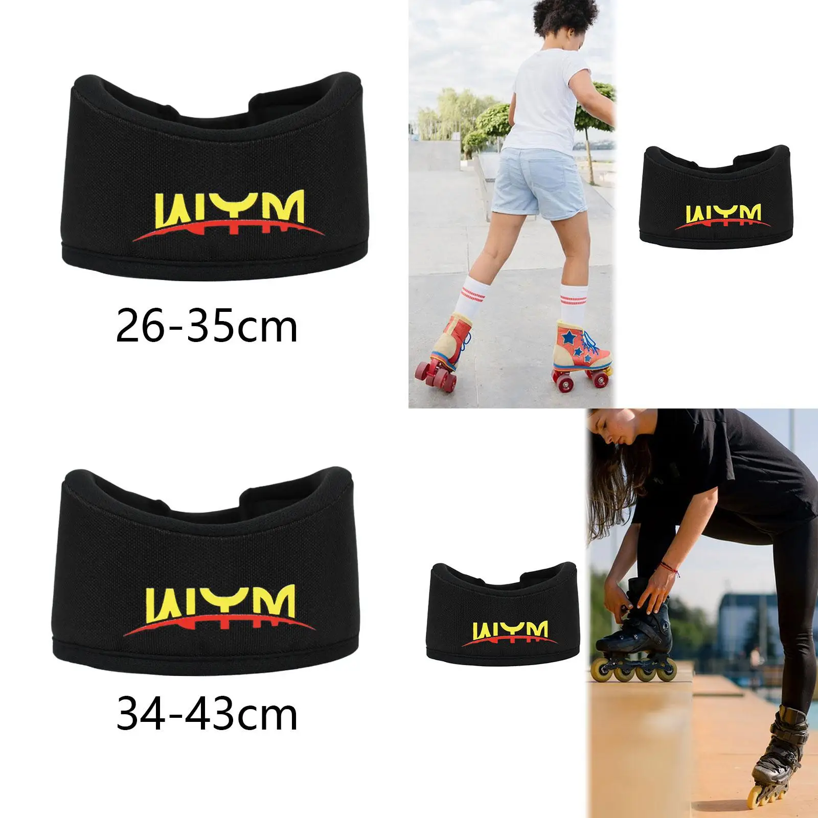 Equipo Protector de Hockey sobre hielo Protector de cuello de Hockey Protector de cuello de Hockey sobre hielo resistente Junior Adultos Hombres Mujeres Adolescentes Protector de garganta de cuello