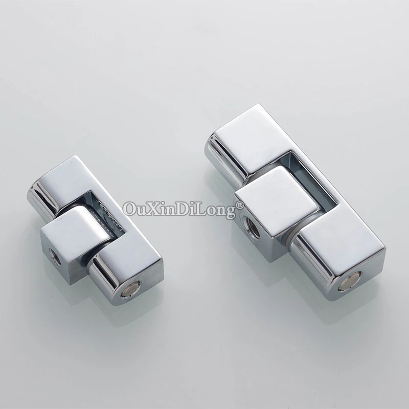 8PCS Zinc Alloy Industrial Equipment Hinge Distribution Box Hinge Chassis Hinge Switch Electric Cabinet Door Hinges Chrome/Black