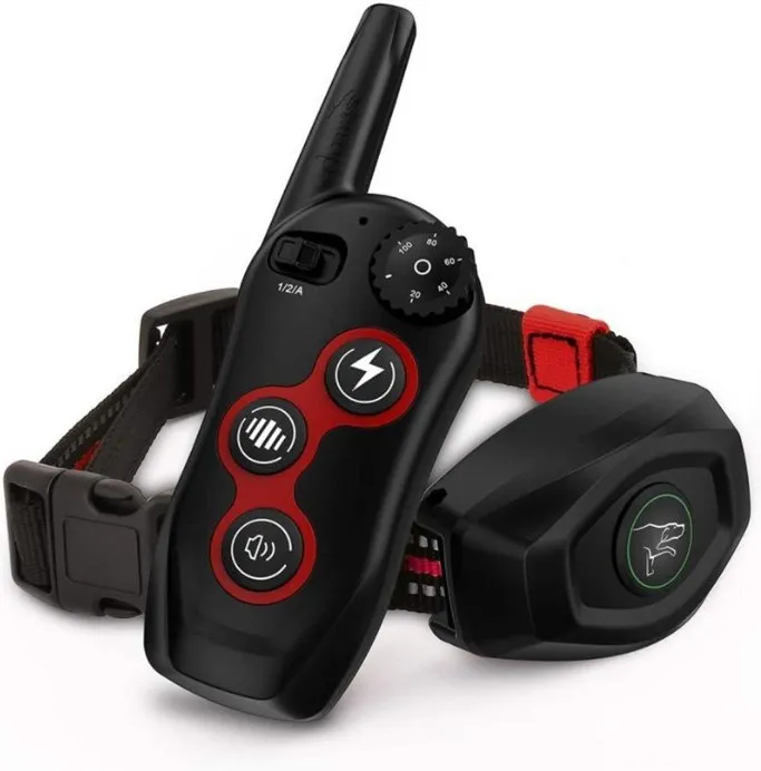 

1000m Waterproof Adjustable Collar Training Collar Electric Pet Dog Training Collar With Remote For Multi-Breed Dog