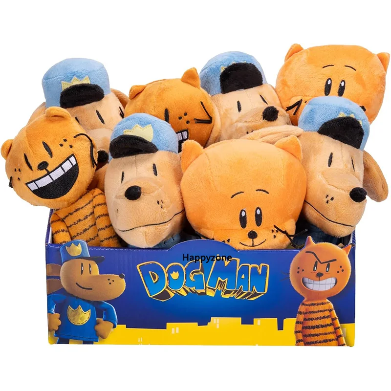 

Anime Dog Man Plush Toy Dogman Petey the Cat Stuffed Animal Doll Puppy Chief Plushie Figure Soft Gift for Fan Birthday Christmas