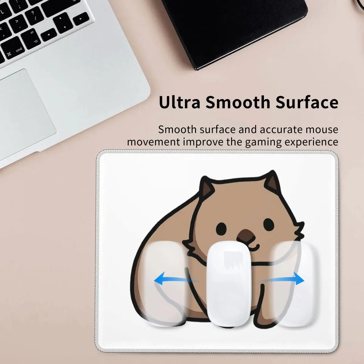 

Коврик для мыши Wombat 2, коврик для компьютерной клавиатуры, коврик для мыши, игровой коврик для ноутбука, ноутбука, офисные аксессуары, коврики для стола