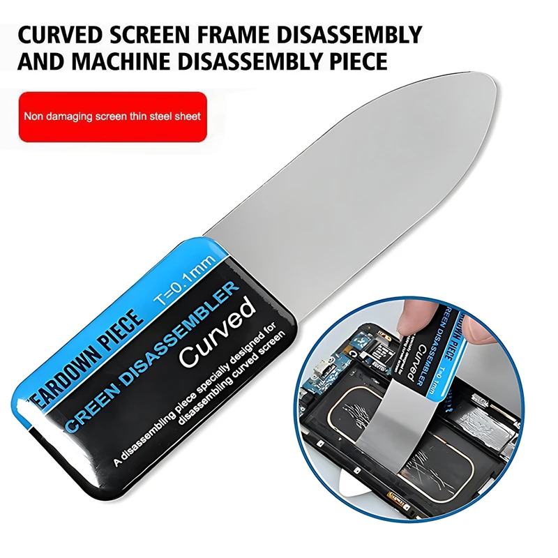 Stainless Steel Blade Soft Thin Pry Spudger Mobile Phone Tablet Screen Battery Opening Tools For Samsung iPhone iPad Opener Tool