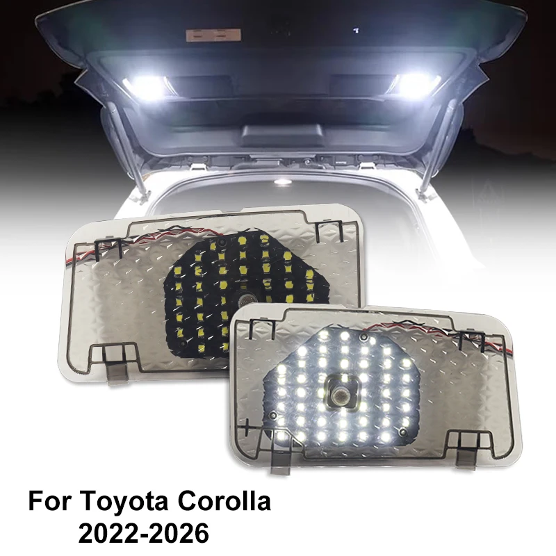 

2PCS LED Rear Cargo Trunk Lamp Car Tail Lights Assembly For Toyota Corolla Cross 2022 2023 2024 2025 2026 white Trunk Light