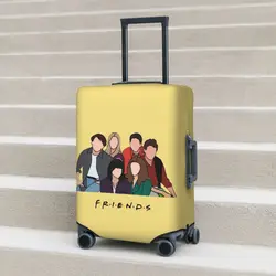 Friends Suitcase Cover Vacation Tv Series Print Useful Luggage Supplies Travel Protection