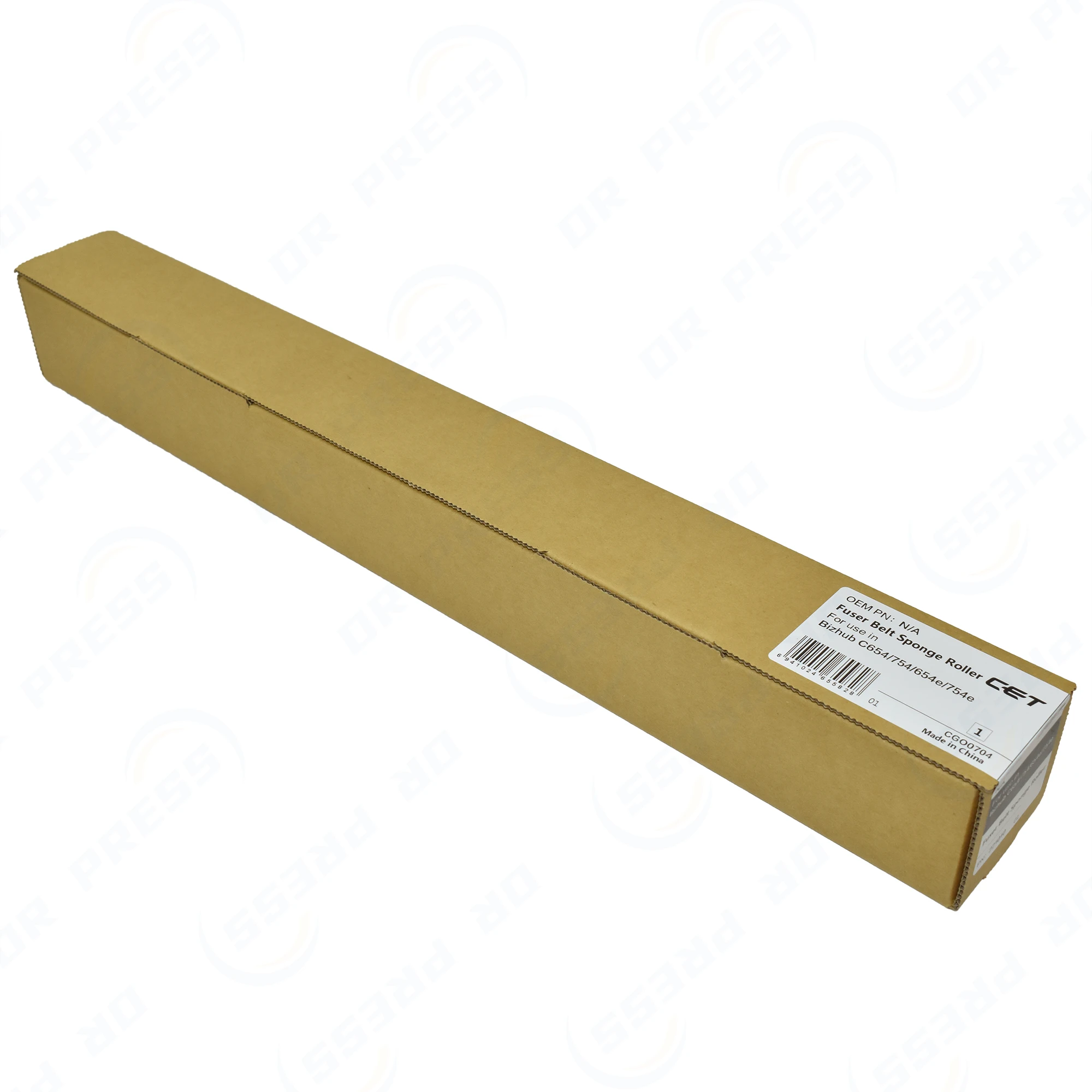 for CET Fuser Belt Inner Roller for Konica Minolta C654 C654e C754 C754e