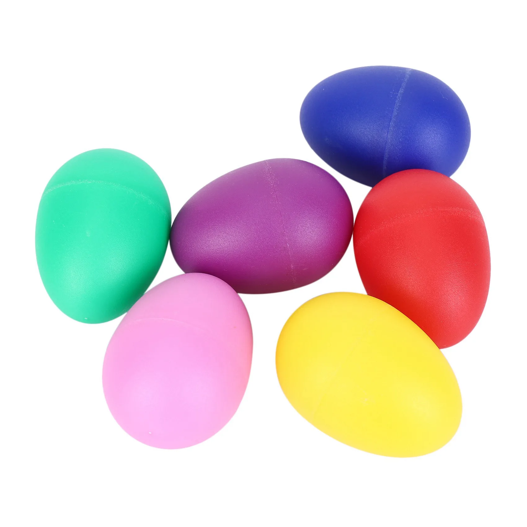 

AA75-48 Pieces Egg Shaker Set Easter Eggs Maracas Eggs Musical Eggs Plastic Eggs For Easter Party Favours Party, 6 Colors