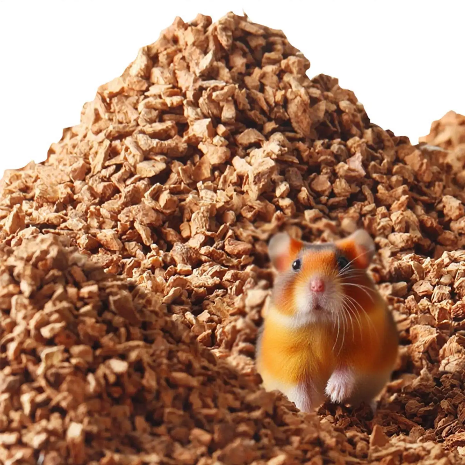 Small Pet Bedding Comfort Absorbing Natural Pet Litter Hamster Gerbil Nesting Material For Squirrels Mices Bunny Gerbils