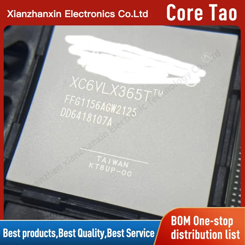 1PCS/LOT  XC6VLX365T-FFG1156  XC6VLX365T-FF1156  XC6VLX365T BGA1156 Field programmable gate array in stock