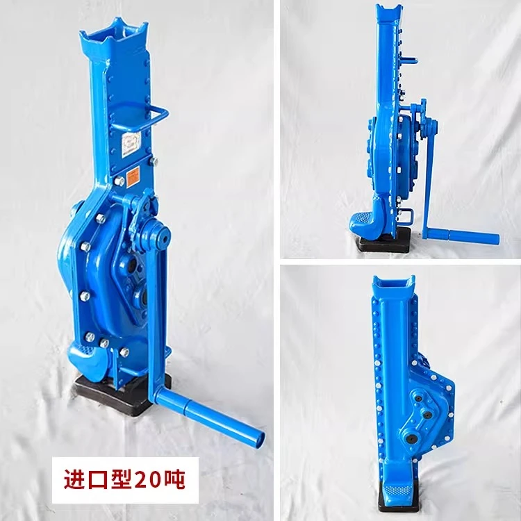 Hand-Cranked Mechanical Overhead Hoist 5 / 10 / 15 / 20 Ton Gear Rack 0kg Lifting Crane Hand-Cranked 0kg Lifting