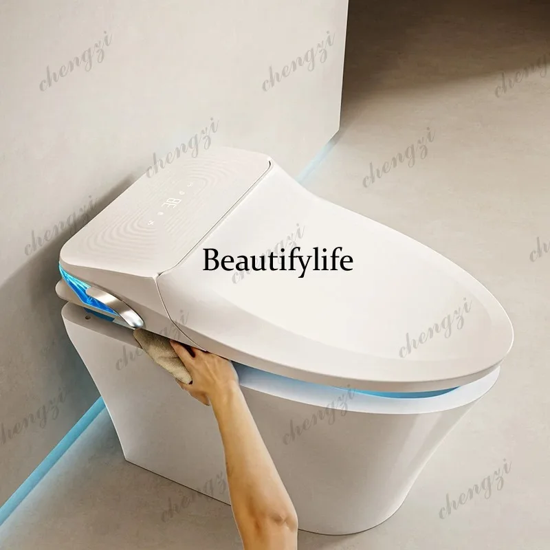 Lifting smart toilet automatic all-in-one machine cleaning, heating and drying without water pressure limit