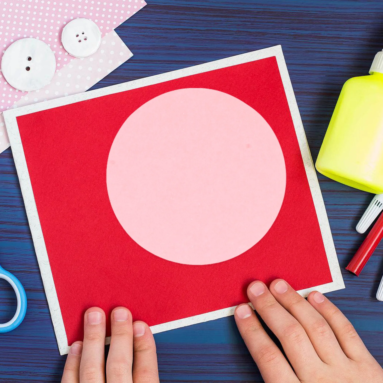 100 Sheets Kids Paper-Cuts Art Set with Decorative Folding Paper for DIY Origami Crafts Creative Handmade Game Educational Craft