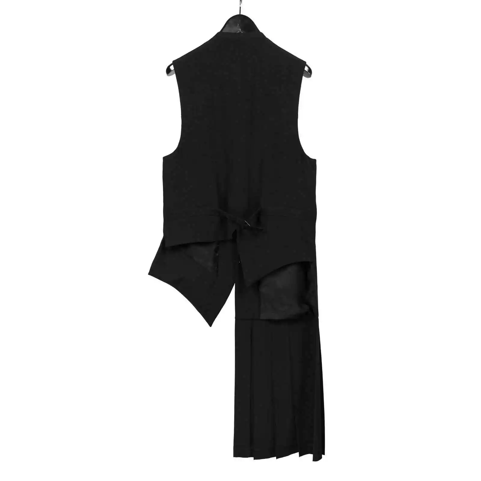 TOP-YAMAMOTO25 Spring/Summer New Stylish and Versatile Pleated Vest