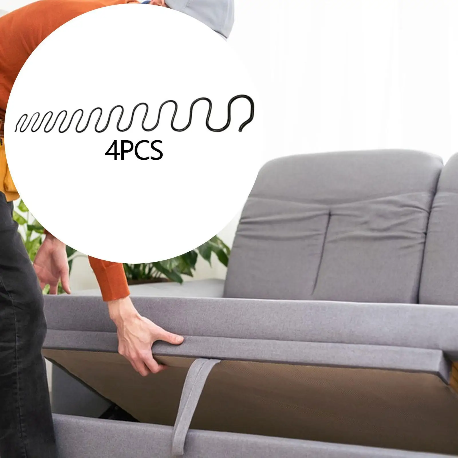 4 Pieces Upholstery Spring Couch Spring Furniture Flexible Hardware Home to Fix