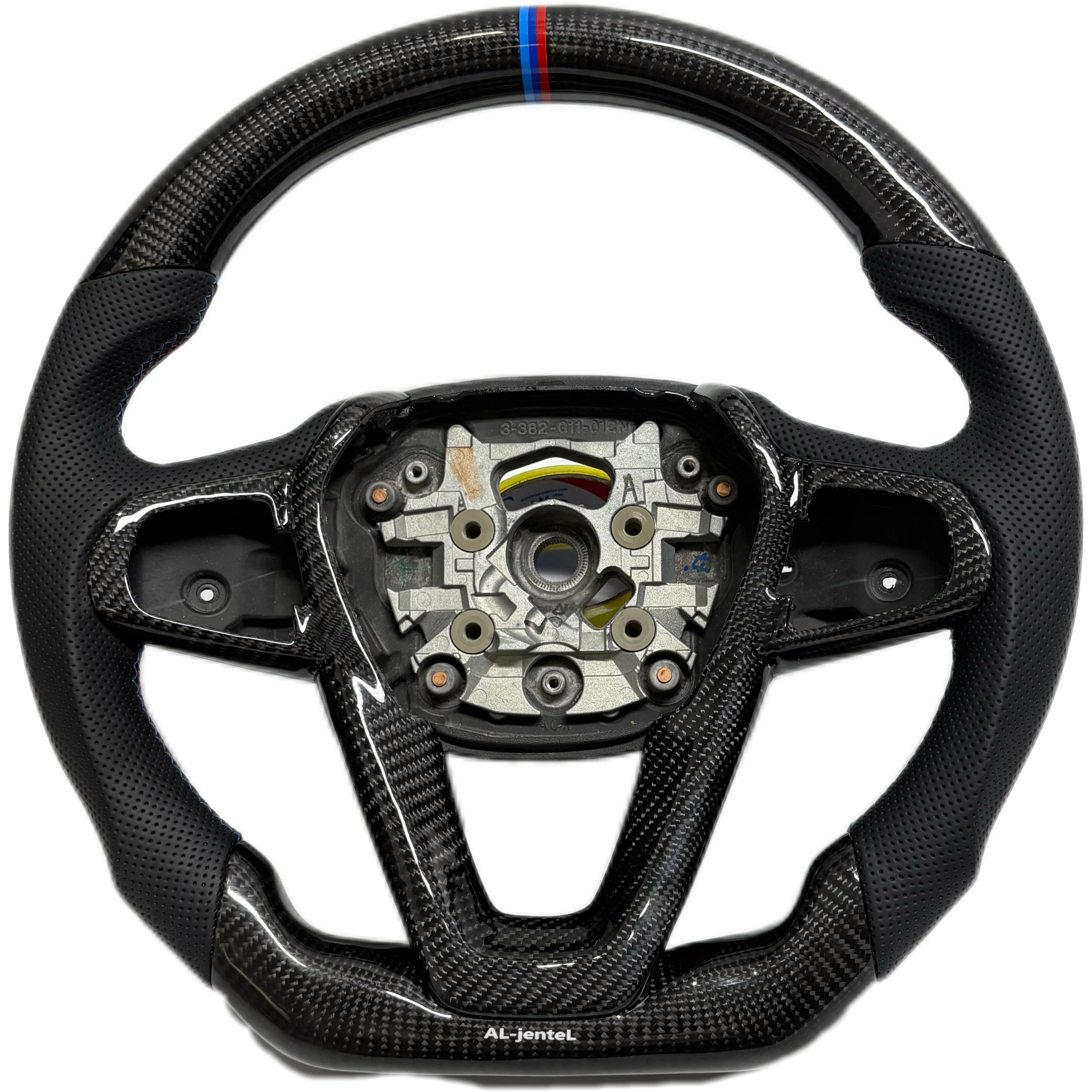 

Black carbon fiber suitable for BMW steering wheel, suitable for G20 G80 G21 G81 G22 G30 G31 G32 G11 G12 G14 G15 G16 G01 G02 G05