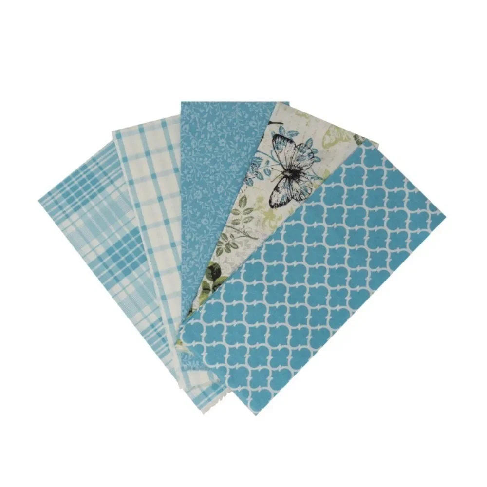 

Innovative design 100% Cotton, Riviera Fabric Bundle, 21 x 18, 5Pcs, Sewing & Crafting