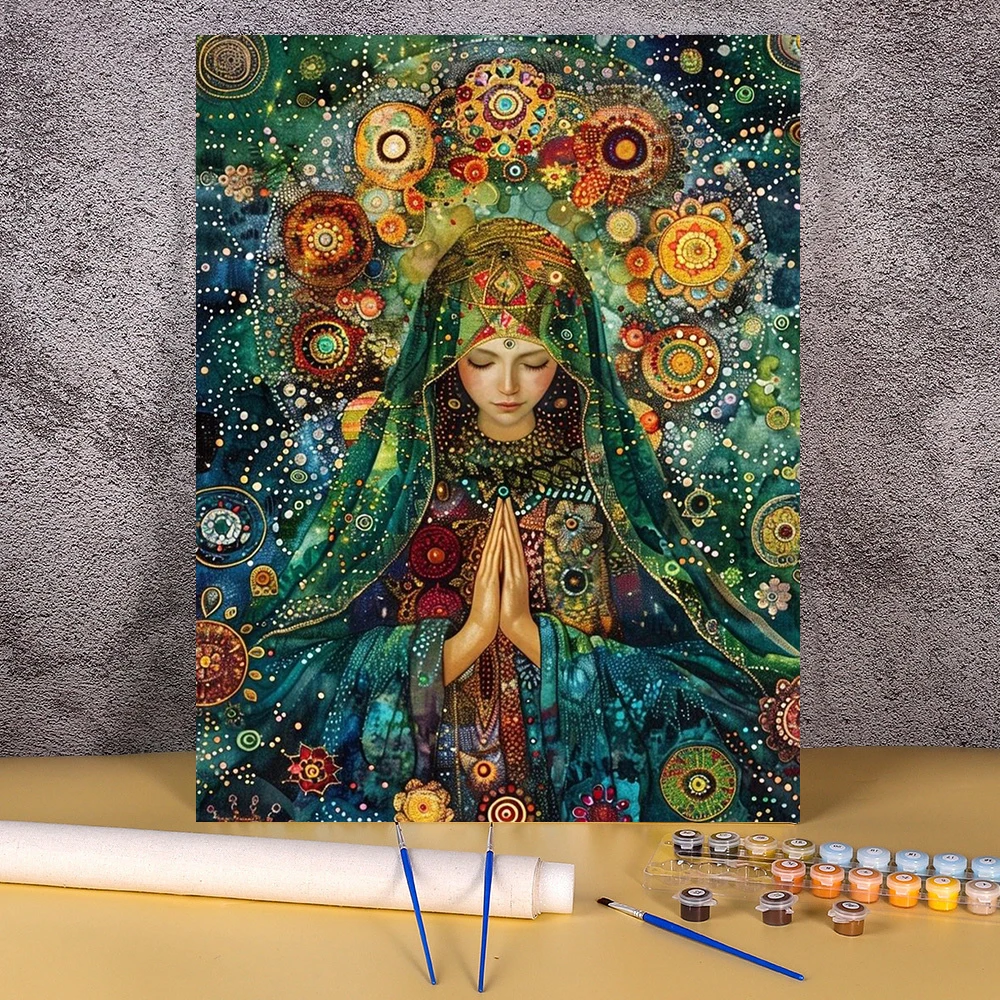 

Acrylic Painting By Numbers Abstract Woman Figure Painting Canvas For Adults Drawing By Numbers Art Home Decor Diy Gifts