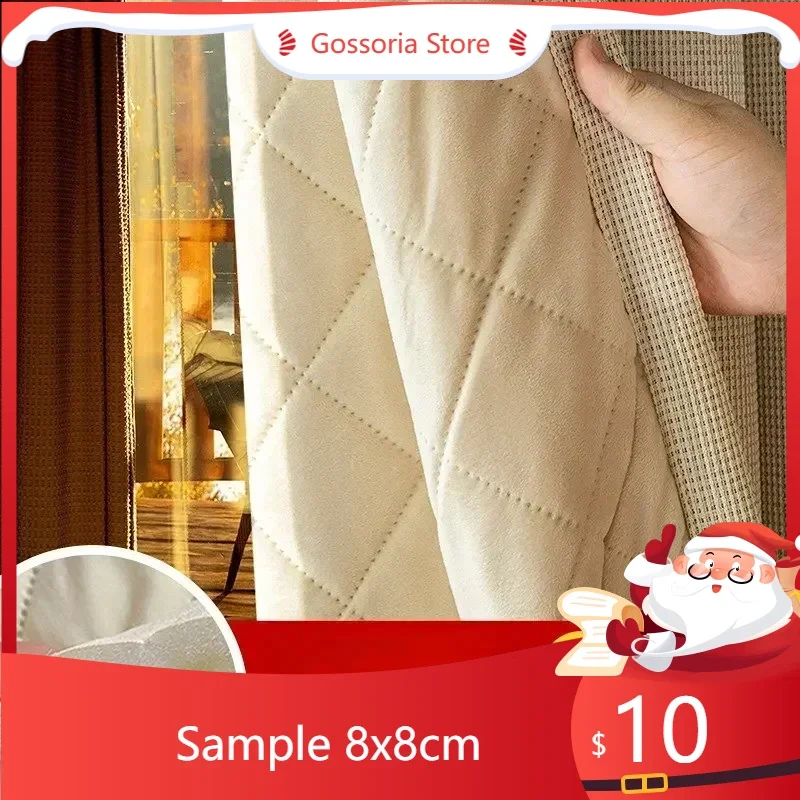 

Sample Curtains Keep The Bedroom Warm Prevent Freezing Thicken Sealing Heat Insulation Cloth Sunscreen Windproof And Cold Proof