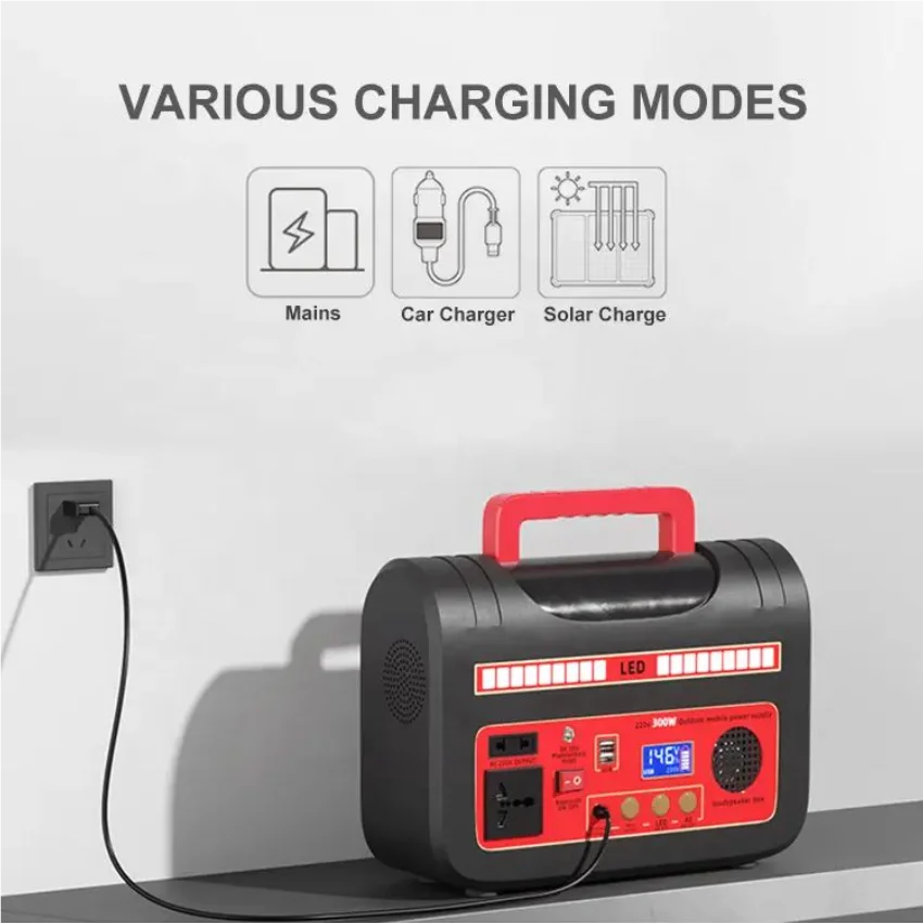 야외 휴대용 발전소 태양열 발전기 Generador 태양 전지 패널 휴대용 미니 태양 광 발전 시스템