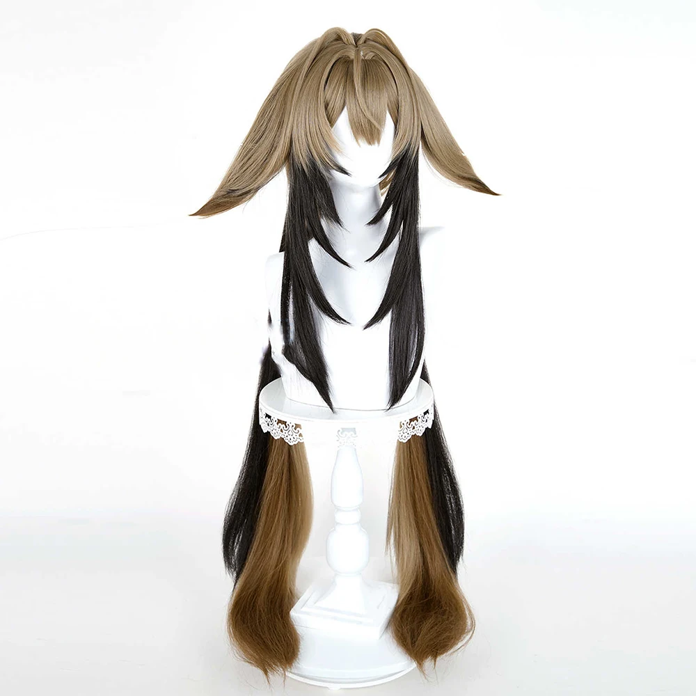 Gioco Zenless Zone Zero Ye Shunguang Parrucca Cosplay Womem Lolita Nero Giallo Sfumato Capelli Lunghi Parrucca Sintetica Resistente Al Calore Prop