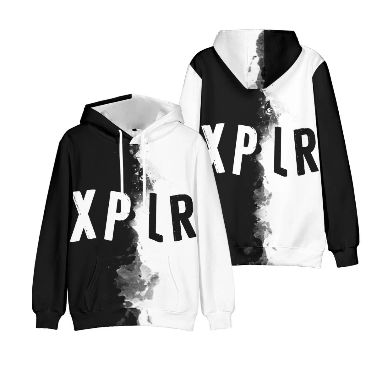 2024Hot sale XPLR Hoodie Printed Sam And Colby Hoodies Sweatshirt Boy/girl Hoodie Youtube Sweatshirt Cool Sam And Colby Pullover