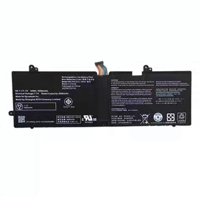 

PA5325U-1BRS PA5325U Laptop Battery for Toshiba Port g X30T-E-113 Portege X30 X30T-E-10Q 176 1DP X30-T-E 2ICP4/73/110 7.6V 36Wh