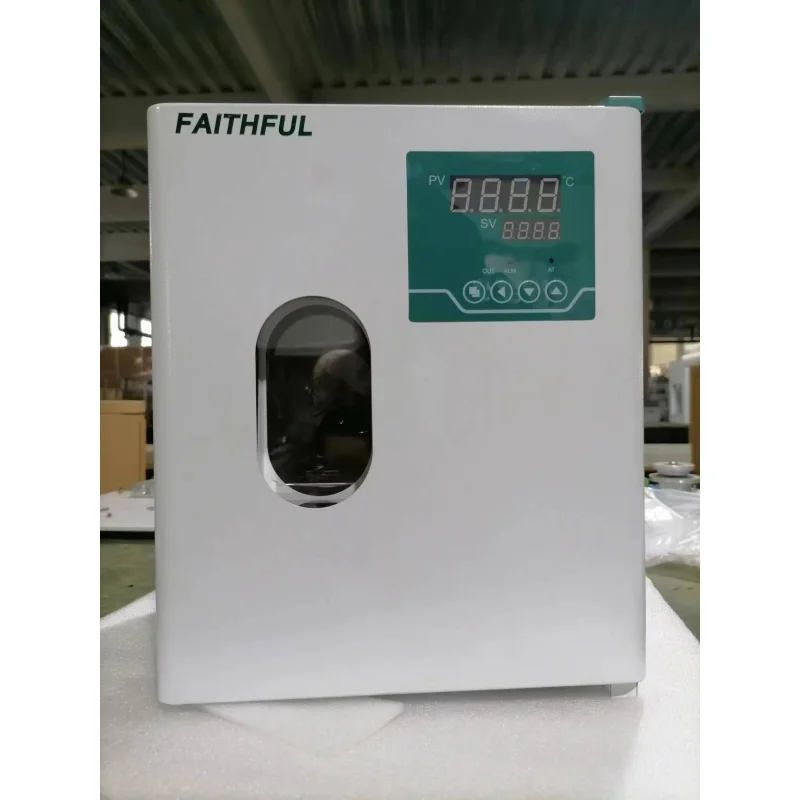 Incubadora portátil para laboratório, faixa de temperatura com capacidade de 9,2l/12,8l +5 ~ 65 ° C