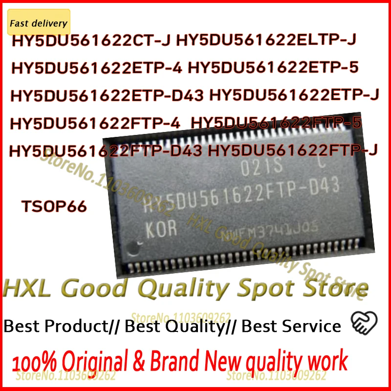 10Pcs Hy5Du561622Ct…