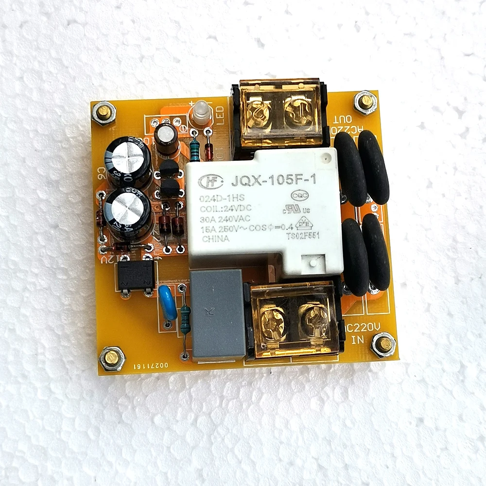 Imagem -02 - Amplificador de Potência Placa de Partida Suave ac 220v 30a Relé de Alta Potência Limite Inicialização Atual Anti-choque 2000w