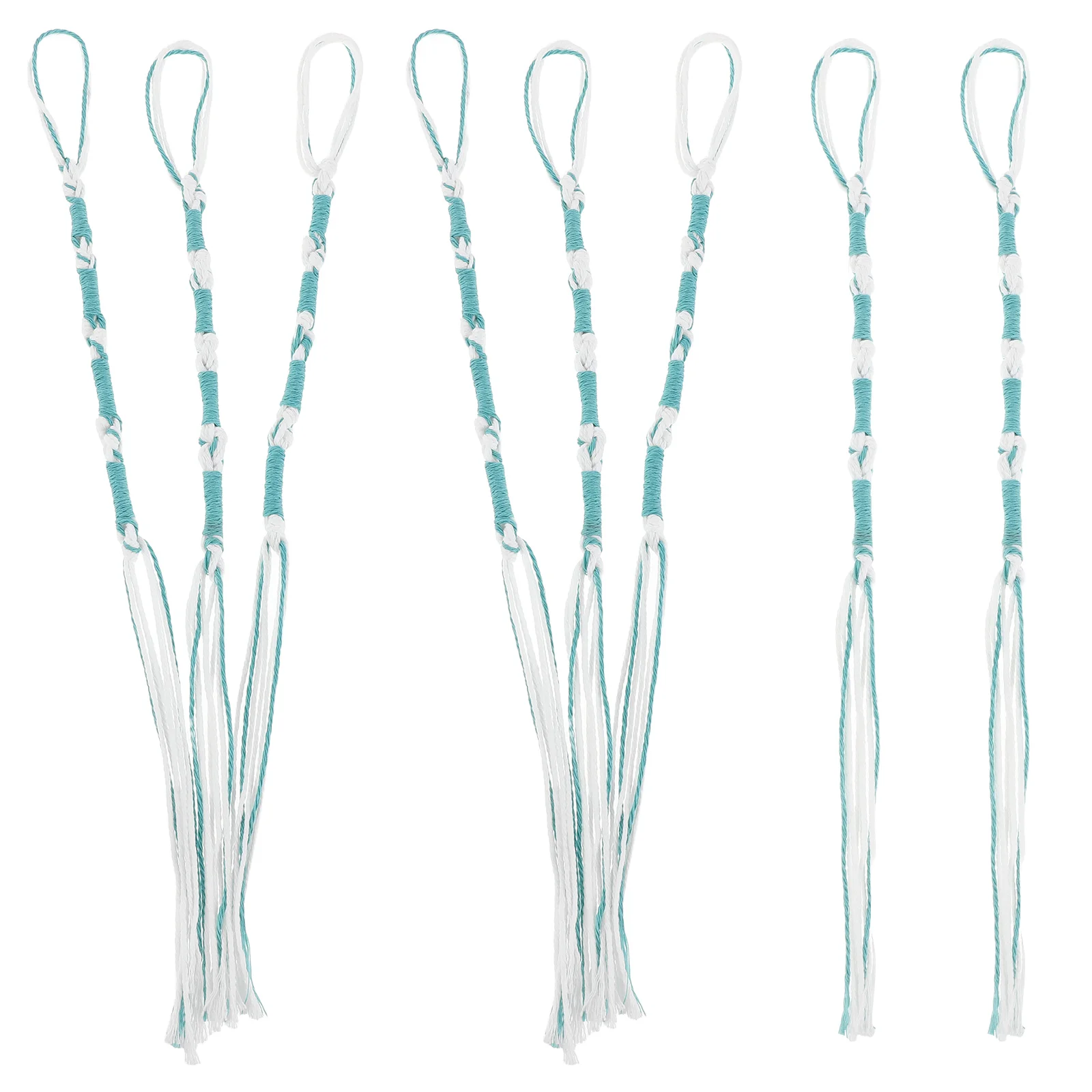 

8Pcs Tzitzits Thread Tassels for Hebrew Prayer Shawl Pants Jeans Traditional Accessories Hanging Ornaments for Men