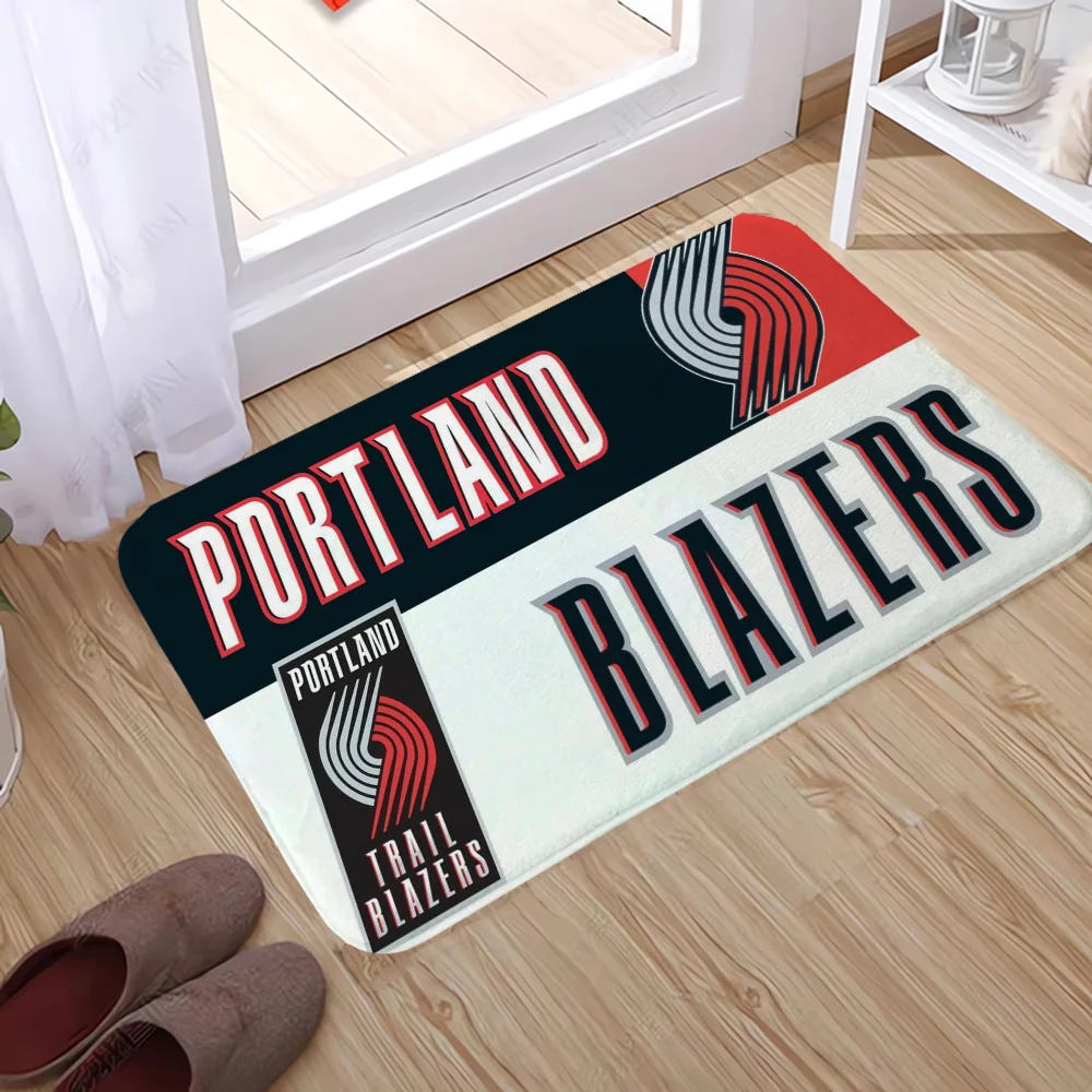 PortlandS TrailS BlazerS Doormat Outdoor Rug Mat Carpet for Bath Room Decoration Items Things for the Home Accsessories Custom