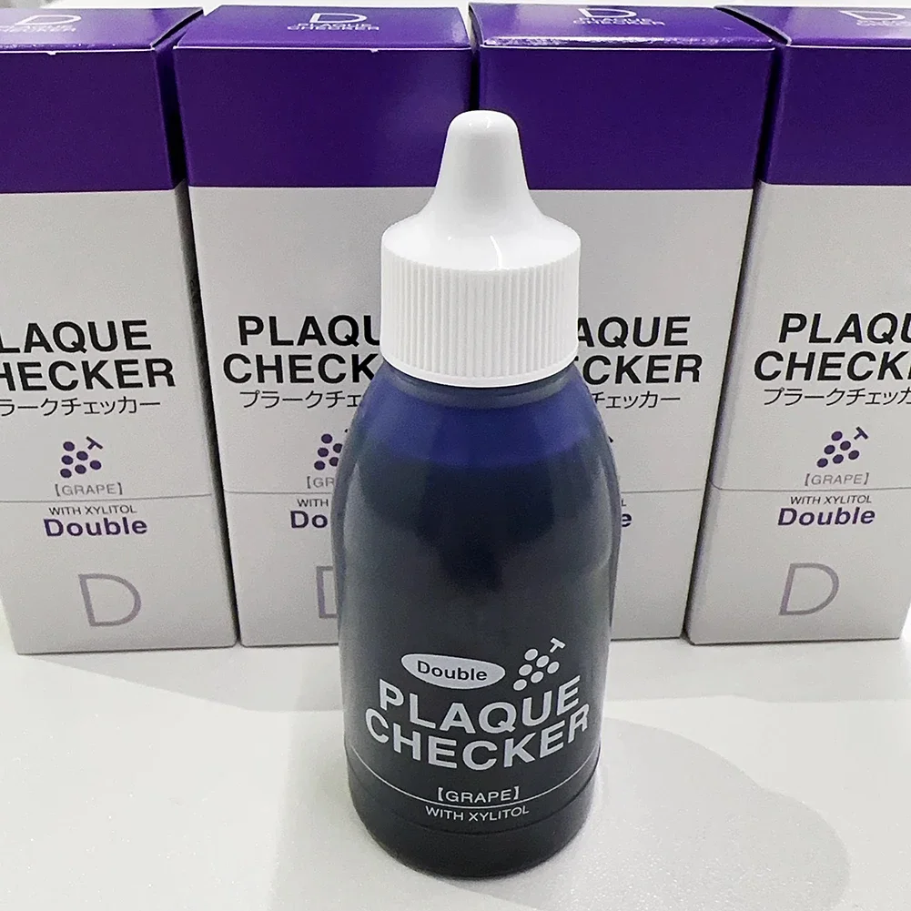 Dental Plaque Disclosing Solution Stain For Kids Adult Tooth Plaque Regular Double Checker Food Coloring Agent Oral Hygiene Care