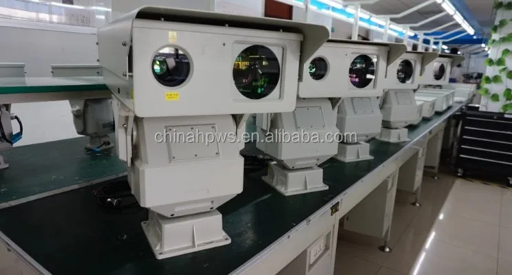 IP-thermische camera met dubbele sensor over lange afstand