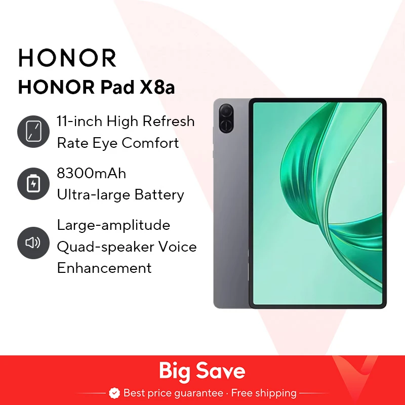 Introducing the HONOR Pad X8a Tablet – The Ultimate Android Tablet Experience for Only 51.85! Introducing the HONOR Pad X8a Tablet – The Ultimate Android Tablet Experience for Only 51.85!