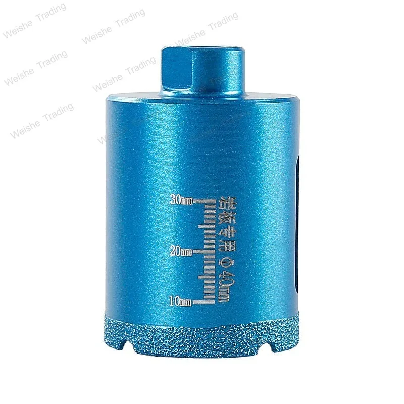 

Slate hole opener Special brazing diamond reaming drill bit countertop basin sink opener for angle grinder