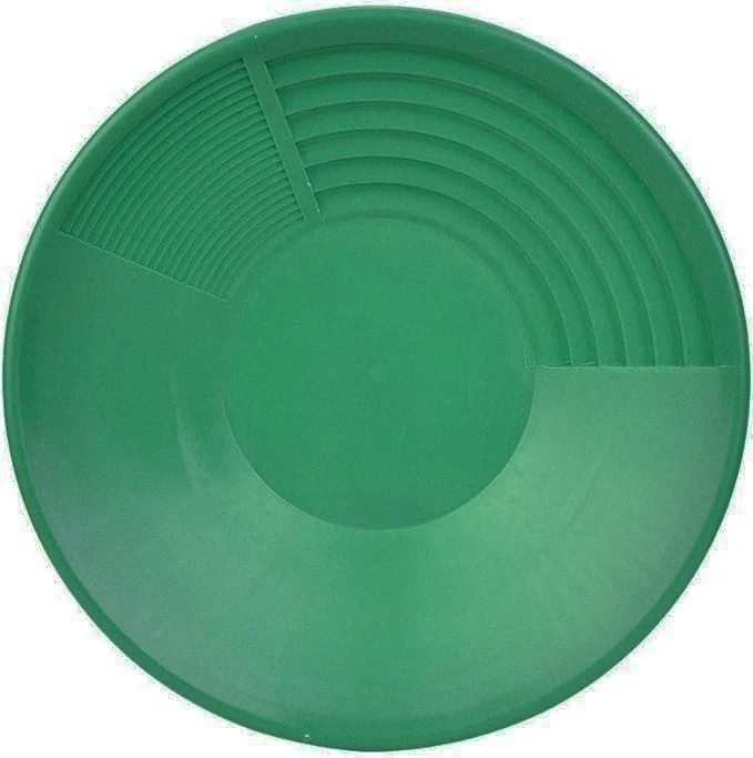 Hete Aanbieding Plastic Goudpan, Goudzoekerspan, Baggerpan, Riviergereedschap, Goudwaspan, Goudzoekersuitrusting
