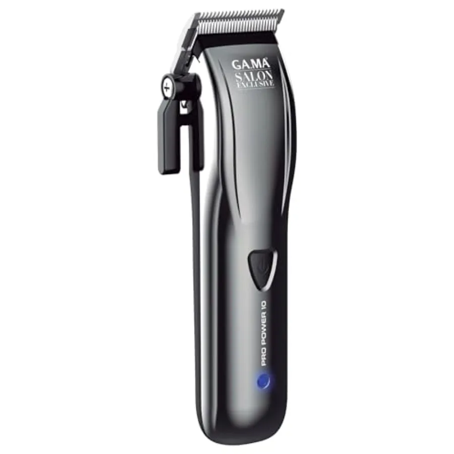 

Pro Power 10 Hair Clipper Corded or Cordless 9000 RPM Motor DLC-Coated Blades Lithium Battery Adjustable Cutting Length