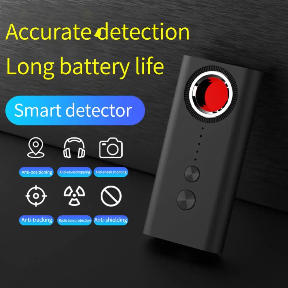 Camera Detector for Hidden Camera Hunter Wireless All Signal Scanner Gadget Portable Candid Detector Pinhole Lens Detect Gadget