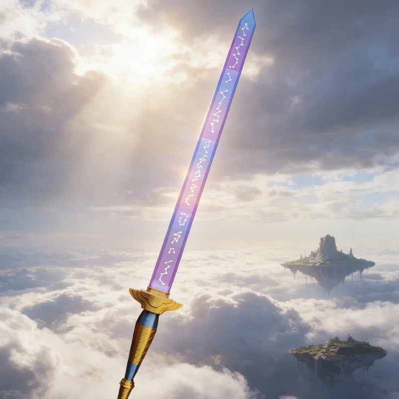 

Upgraded Emblem Sword of Rumi Cosplay Prop for Zoey Darts – 2026 Carnival & Roleplay Costume Accessory