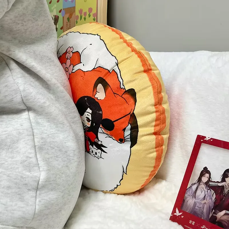 وسادة رمي رسمية من "Heavenly Official Bestow Blessings" ذات ربطة الرسوم المتحركة، "Flower City Xie Lian"، وسادة أريكة عنبر، #3