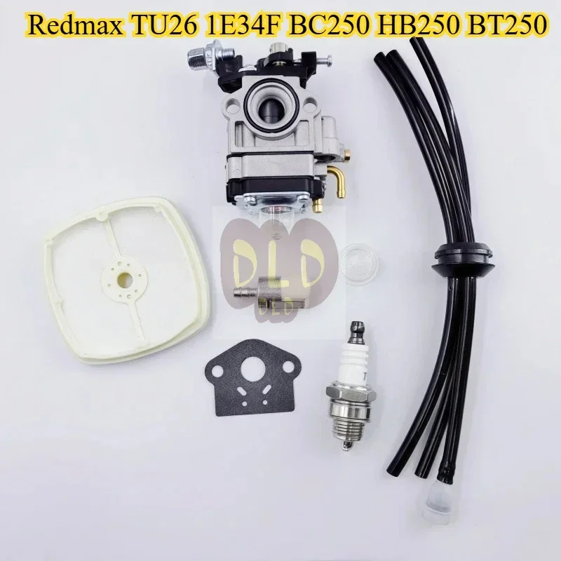 

Карбюратор 10 мм для Redmax TU26 1E34F BC250 HB250 BT250 Echo BRD280 PE280 Walbro WYK-353 WYJ-117 WYJ-25 Двигатель кустореза