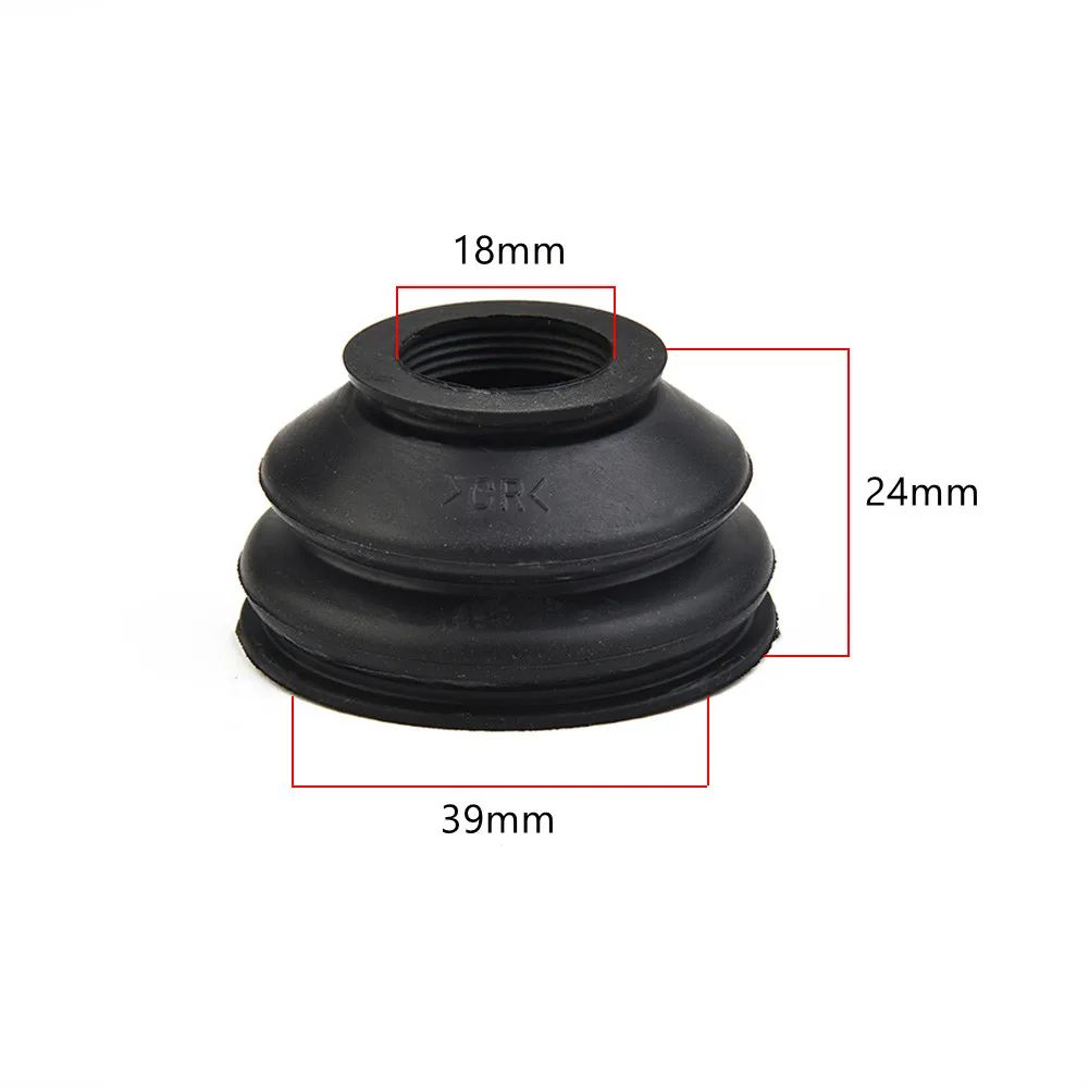 2Pcs Universal Car Suspension Steering Ball Joint Rubber Dust Boot Cover Track Tie Turn Rods Ends Cap Kit