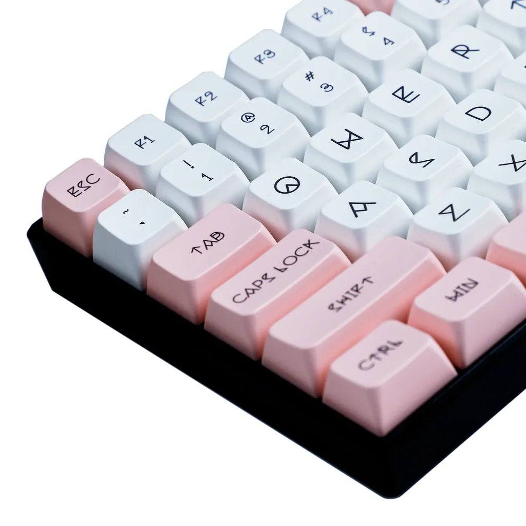 MDA Chis Cat Keycaps Dye Sub Thick PBT Keycap For 108 TKL GK61 64 68 75 87 96 GMMK MX Keyboard